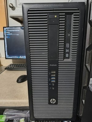 HP ProDesk Gaming PC Xeon E3-1231v3 3.8GHz 20GB RAM Radeon Pro WX 5100 SSD 500GB