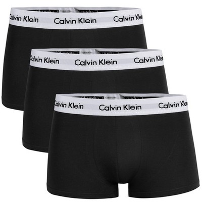 3er Pack CALVIN KLEIN Boxershorts Cotton Stretch Baumwolle U2664G Schwarz
