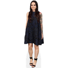 Amy Macdonald (Black Dress) Pappaufsteller lebensgross