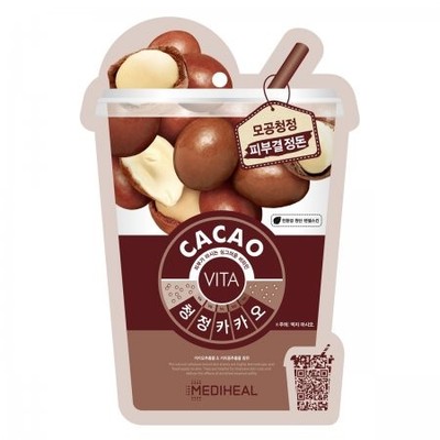 MEDIHEAL Cacao VITA Maske 20ML - Feuchtigkeitsmaske