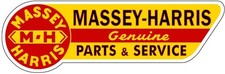 Massey Harris Tractors Parts & Service New Sign: 48