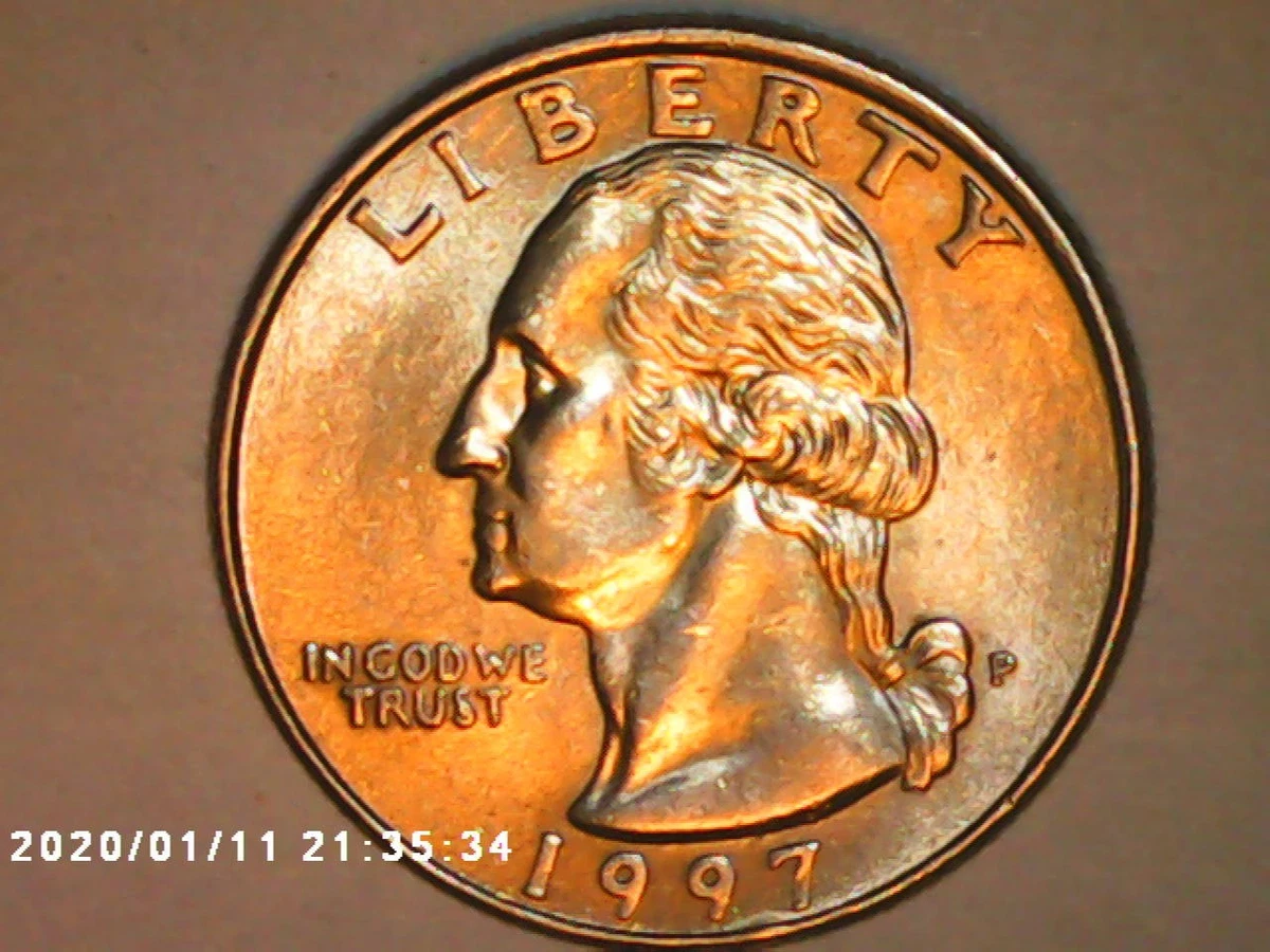 Washington Quarter 1997 US Coin Errors for sale | eBay