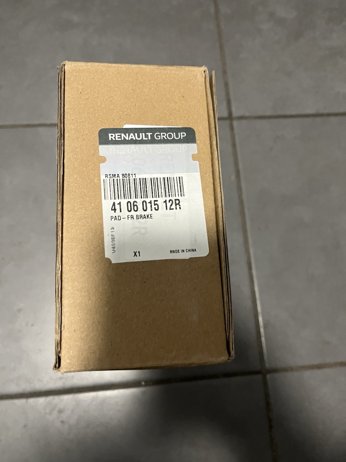 Plaquettes frein avant Renault Austral 410601512R anti-sifflement pour remplacer l'usure