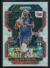 Sylvia Fowles 2022 Panini Prizm WNBA W25 White Sparkle Prizm #162