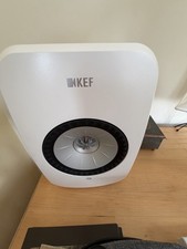 KEF LSX Wireless Gen 1 Speakers White Mint Condition