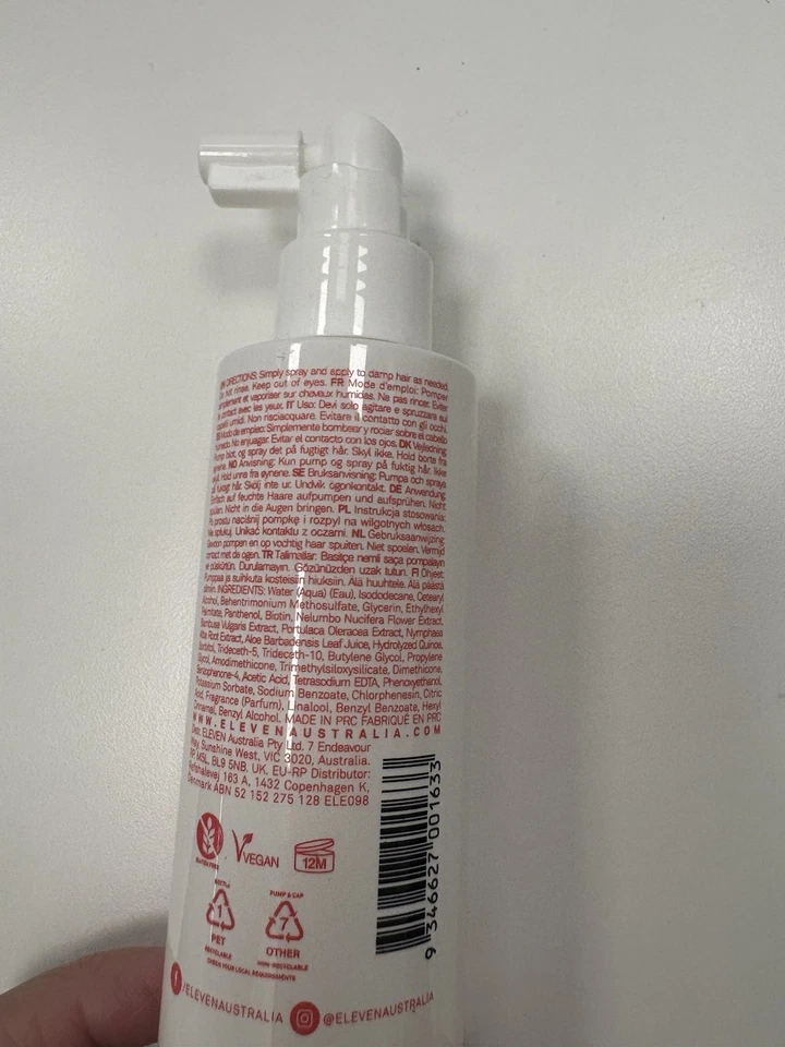 Eleven Australia Miracle Spray Tratamiento Capilar 4.2 OZ Foto 2 de 3
