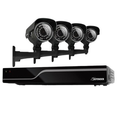 Defender 21013 Sentinel 8-ChannelSmart Security DVR Camera Security System