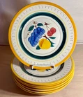 7 Stangl Fruit 10" Dinner Plates