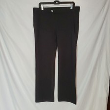 BETABRAND Black Legging Dress / Yoga / Stretch - Straight, Pull On - XL PETITE