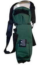 Oxygen Tank Bag Medical Green Shoulder Crossbody Fits M4, M6 Tanks