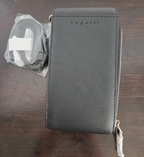 Bugatti Crossover Leather Crossbody Wallet Bl...