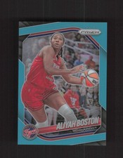 2025 Panini Prizm WNBA #75 Aliyah Boston Teal Prizms #/49
