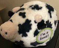 CVS Plus Plush Cow Piggy Bank - NWT