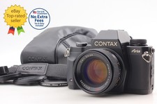 Lens Top MINT Contax Aria 35mm SLR Film Camera Planar 50mm f1.4 AEJ From JAPAN