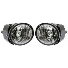 For Nissan Maxima Fog Light 2000 2001 Driver and Passenger Side Pair/Set