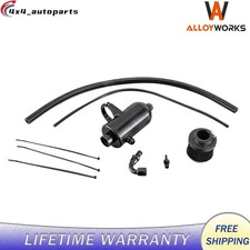 Dual Baffle Catch Can Oil Tank Kit Black FOR 2022 Polaris RZR Pro R 4Cyl USA
