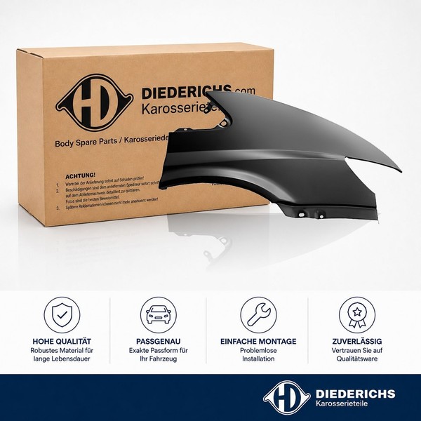 KotflÜGel Vorne Links Diederichs 1454007 FÜR Ford Fender SeitenflÜGel-image