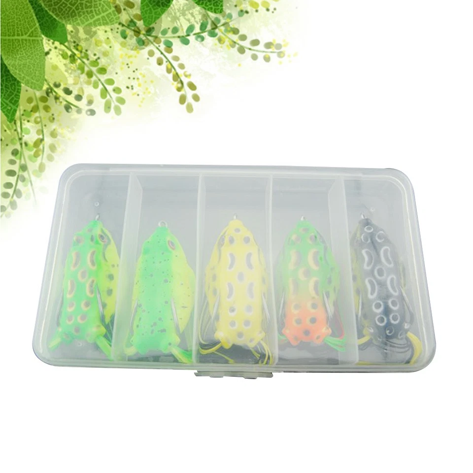  5 Pcs Angel Futter Angeln Köder Hechtfischköder Frischwasserfischereiköder - Bild 2 von 4