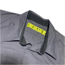 Red Kap Shirt Mens XXXL Grey Zero Skratch Work Chore Snap Vented Industrial 3XL