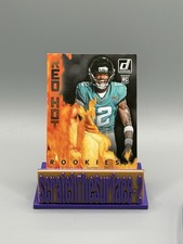 2025 Panini Donruss Football Travis Hunter Red Hot Rookies RC #RHR-TVH Jaguars