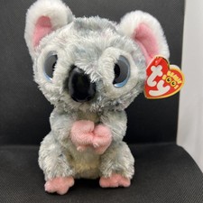 2020 Ty Beanie Boo Katy Koala Plush w/Tags 6" Gray