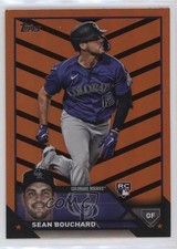 2023 Topps Update Orange & Black Foil Sean Bouchard #US216 ff8