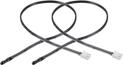 Uxcell 2 Pcs 10K NTC Thermistor Probe 15.7 Inch Epoxy Sensitive Temperature Temp