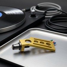 SME Headshell CNC Machined Headshell Silver Audio Wire for Audiophiles