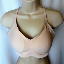 Honeylove Wireless Crossback Bra Nude Beige Size M Smoothing Support Comfortable