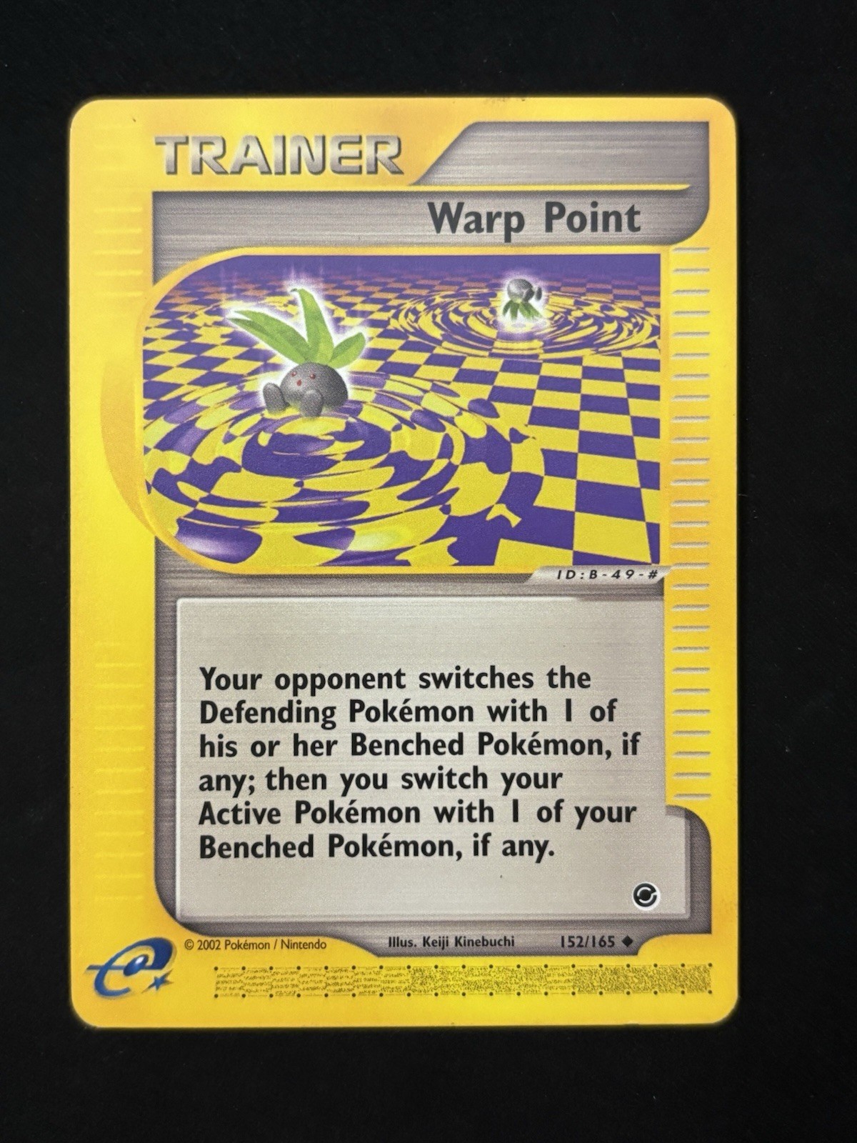 Warp Point 152/165 Expedition Base Set Regular Pokémon TCG - LP