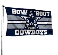 Dallas Cowboys Flag America's Team Ships Same Day Them Boys 3x5 Quality