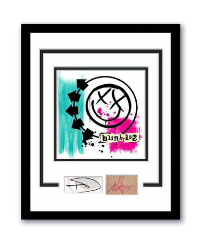 Blink 182 Autographed Signed 11x14 Framed Photo Mark Hoppus Tom DeLonge ACOA
