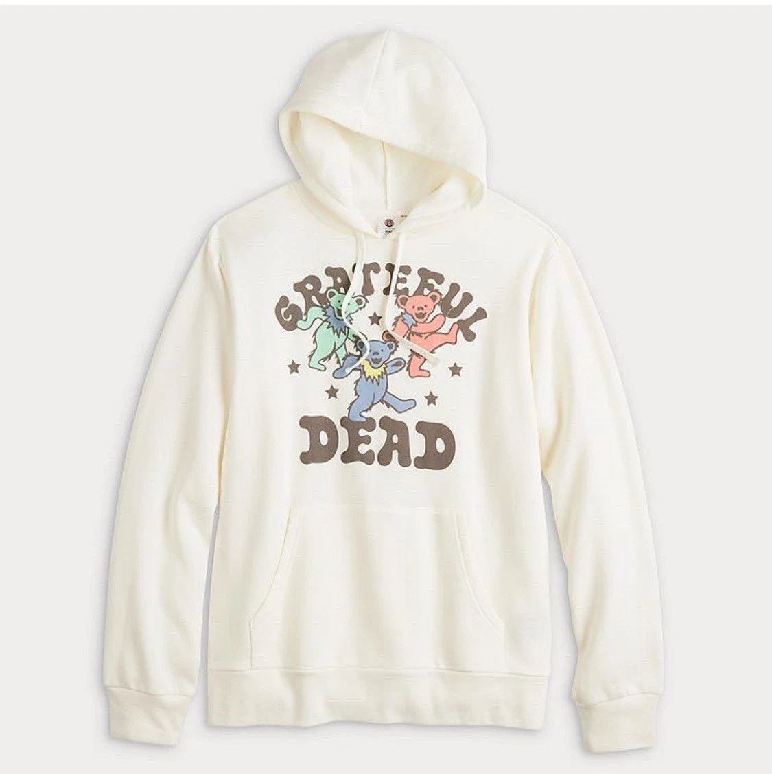 Men's Grateful Dead Bears and Stars Graphic Hoodie by MAD Engine