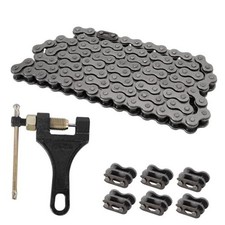 420 Chain Master Link02 Links 420 Heavy Duty Drive Roller Chain for 102L 1