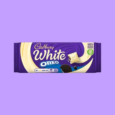 Cadbury Oreo White Chocolate Bar 120g (UK) Exotic Snacks