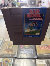 Kid Kool and the Quest for the Seven Wonder Herbs (Nintendo NES) Authentic Clean