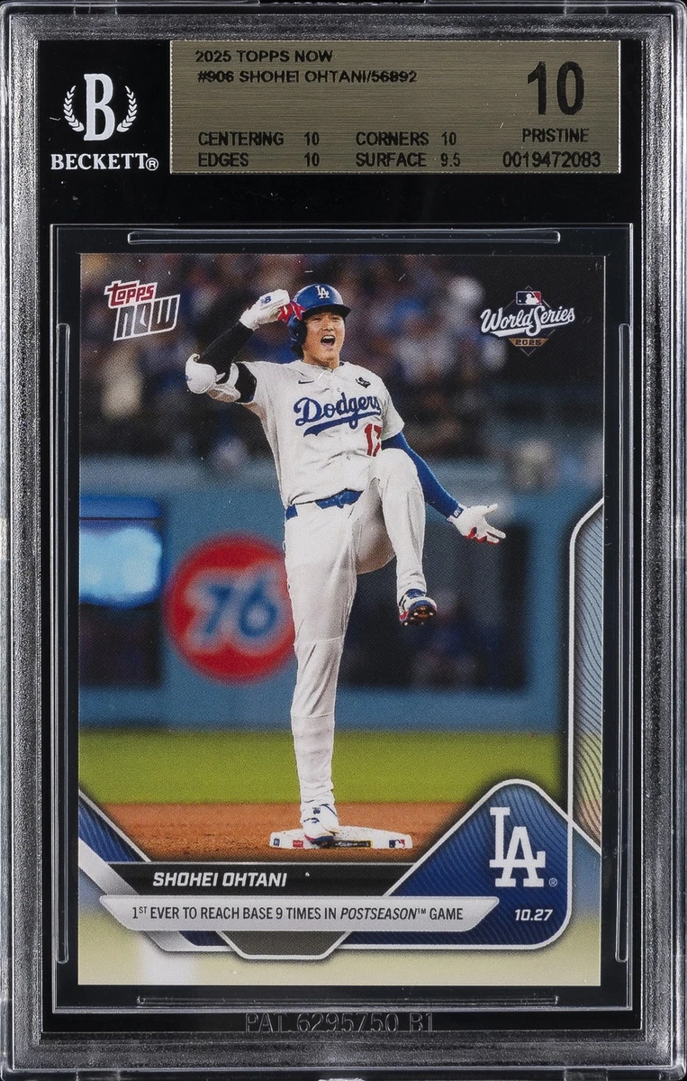大谷翔平 2025MLB Topps Now #906 PSA10 OHTANI 2025 Topps Now - Shohei Ohtani #906 for sale | eBay