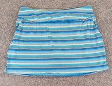 adidas Ultimate 365 Athletic Skort Women's Size Large Multi Color Stripe