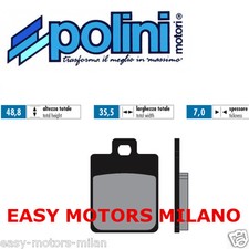 174.0014 POLINI Bremsbeläge Paar Bremse Piaggio NRG MC3 Pure Jet Power DD 50
