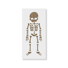 Skeleton Stencil - Durable Reusable Mylar Stencils