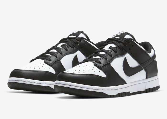 Nike Women's Dunk Low Panda Black White Sneakers DD1503-101