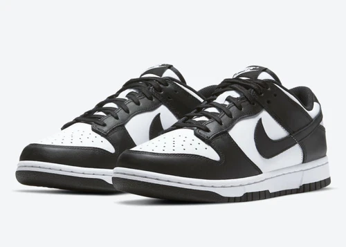 Nike Women's Dunk Low Shoes Panda Black White DD1503-101 NEW