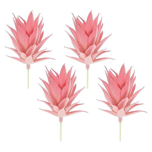Small Artificial Succulents Plants 4 Pack Unpotted Faux Succulent Picks Fake ... - Picture 1 of 5