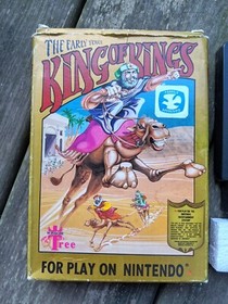 CIB Nintendo NES King Of Kings The Early Years Camel Cover Wisdom Tree 1991 RARE