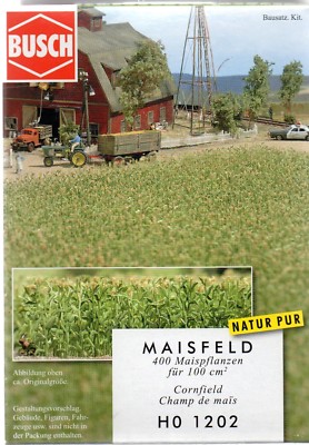 HO Scale Busch Gmbh & Co Kg 1202 Corn Field Kit -3-15/16 x 3-15/16''