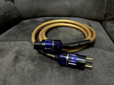 Isotek EVO3 Elite HighEnd Audio Stromkabel 200cm Kabel wie neu, Hoher Goldanteil