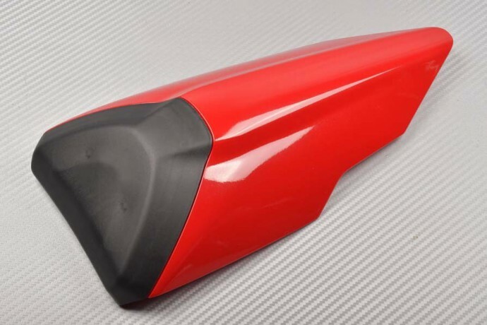 Housse de selle rouge pour sorties duo en Ducati Panigale 1299 H9
