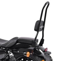 Sissy Bar Csxl Fix FüR Harley Davidson Sportster 1200 Cb Custom 13-17 Schwarz