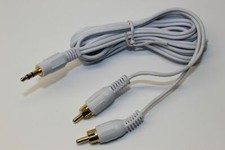 Aux 3.5mm Male to RCA Male Splitter Cable Cord