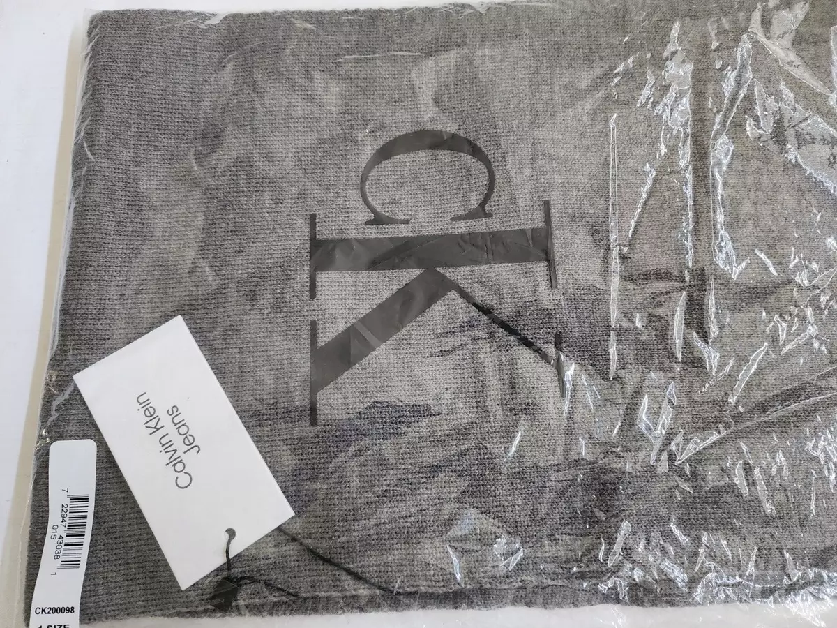 Calvin klein sale monogram logo heather